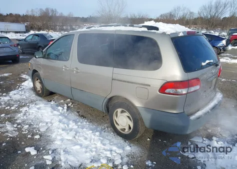 2002 Toyota Sienna Ce from USA, damaged, VIN 4T3ZF19C92U476478